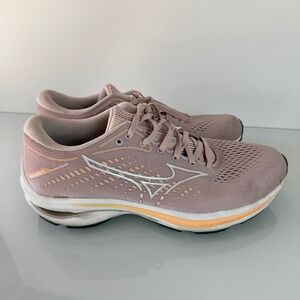 Mizuno Wave Rider‎ 25 Running Shoes Womens 8 Rose Violet Enerzy J1GD210308